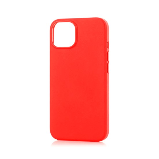 Capa de Silicone para Apple iPhone 14 Plus Vermelho